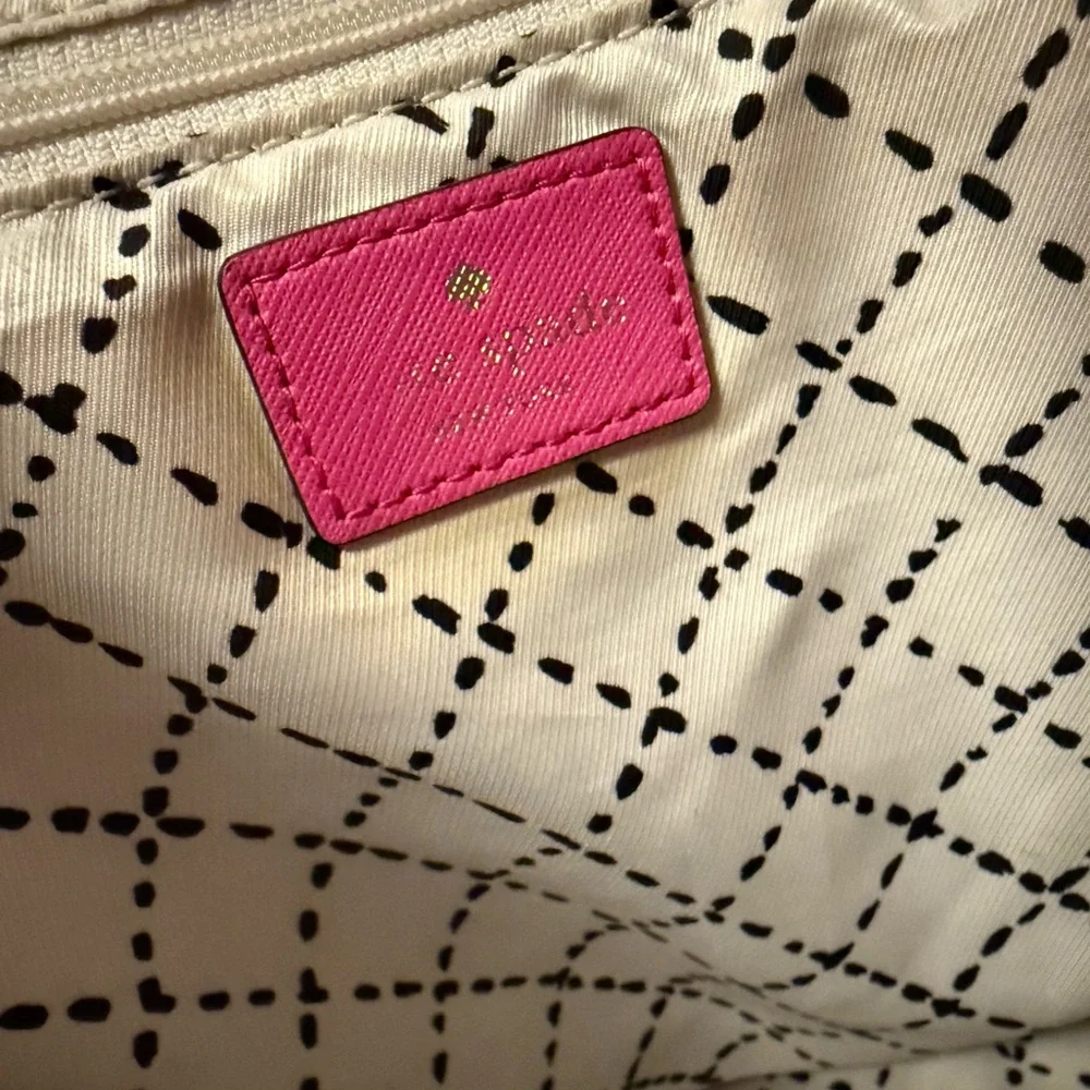 👜 Kate Spade New York Saffiano Leather Tote – Hot Pink 💖 - Picture 2 of 14